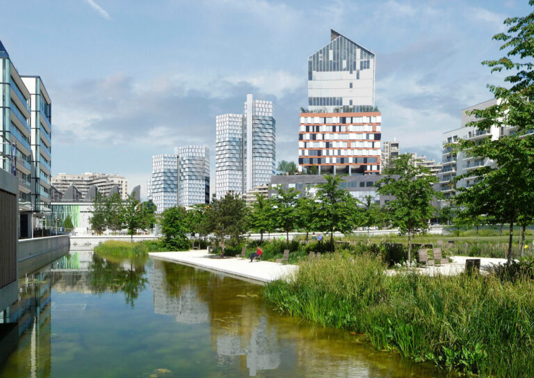 architecture contemporaine Boulogne-Billancourt Trapèze