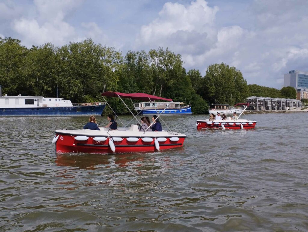 Marin d'eau douce - Bateau électriques sans permis à Boulogne-Billancourt