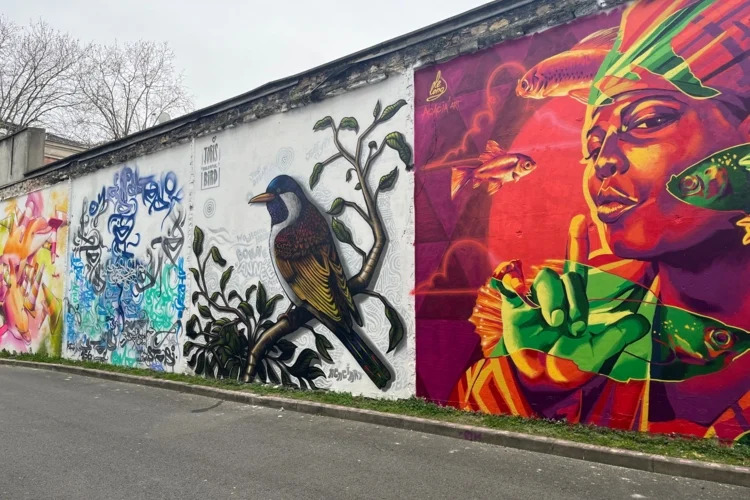 Street art à Boulogne-BIllancourt