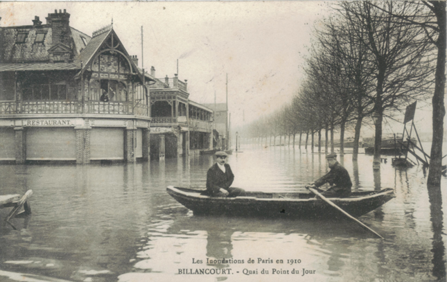 Livre<br>1910. Boulogne et Billancourt sous les eaux
